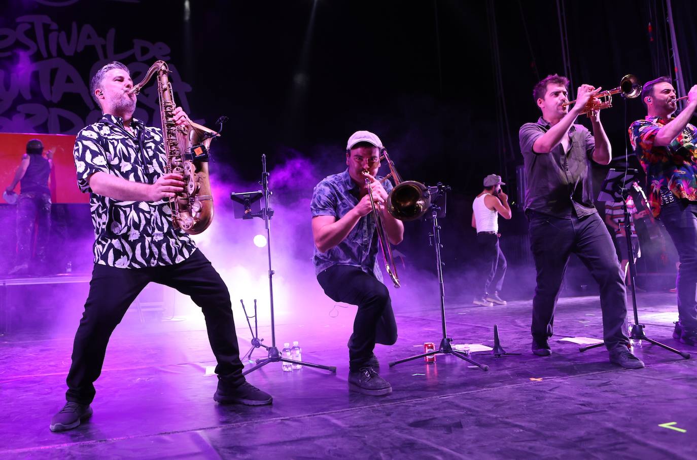 El concierto de La M.O.D.A. y Muchachito Bombo Infierno, en imágenes