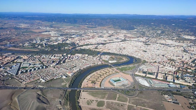 Vista de la ciudad desde el Sur