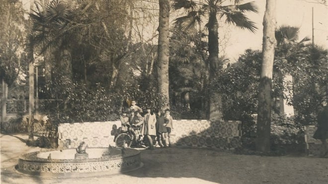 Pileta de los jardines de los Patos