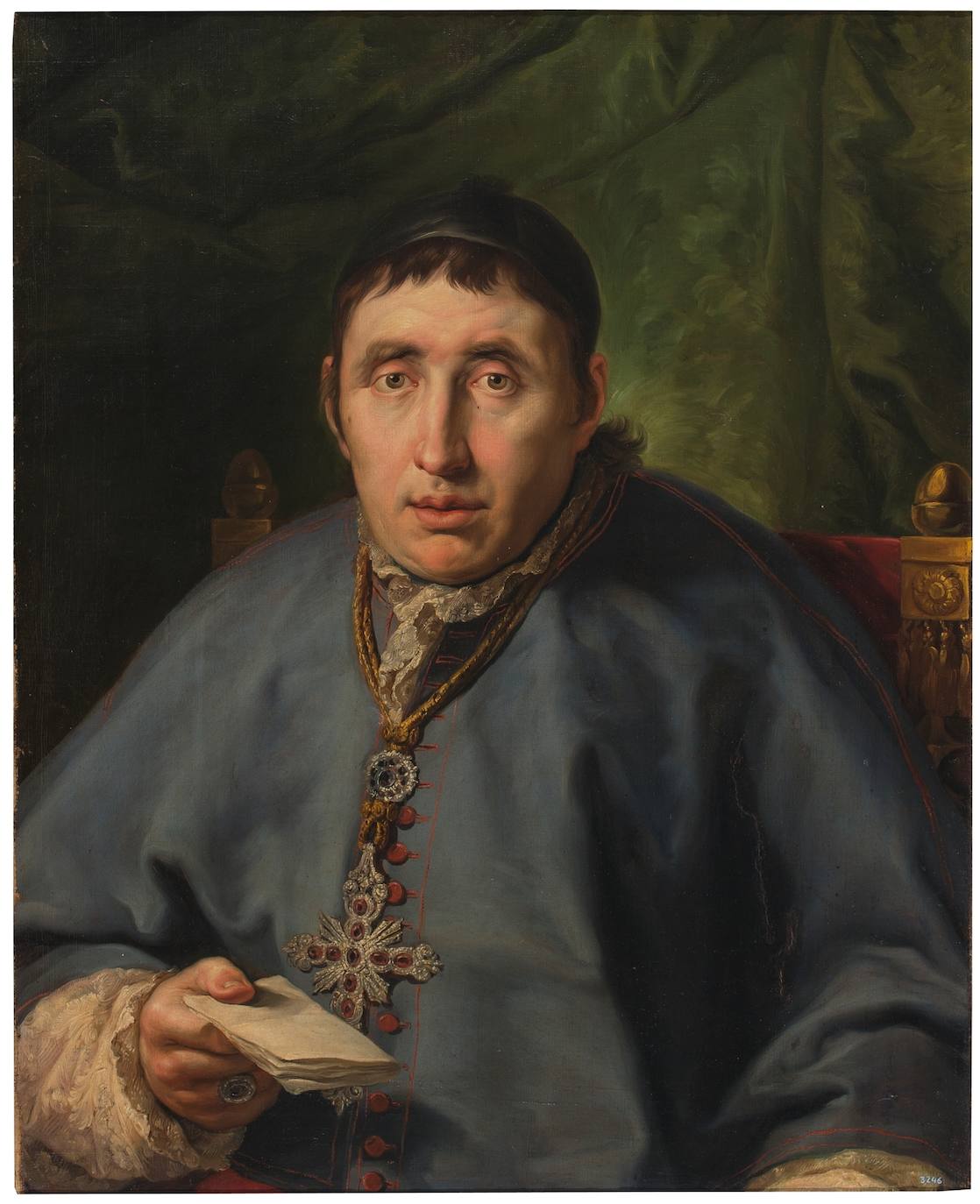 Pedro González Vallejo (1770-1842), nombrado arzobispo de Toledo en 1836 con fuertes controversias. Óleo de Vicente López Portaña (1820). Museo del Prado. Madrid