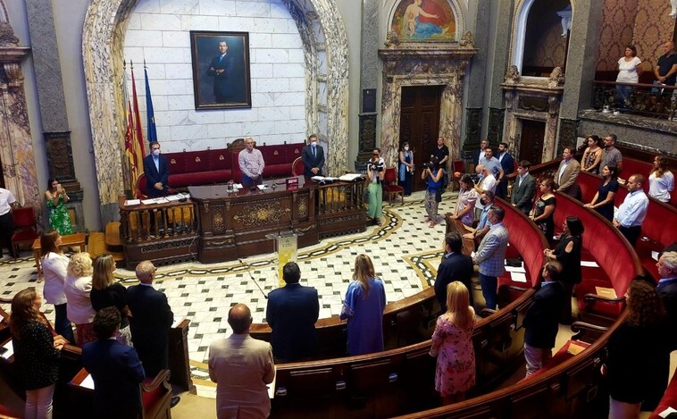 La oposición acusa a Ribó de manipular un texto sobre Miguel Ángel Blanco y abandona el pleno del Ayuntamiento de Valencia