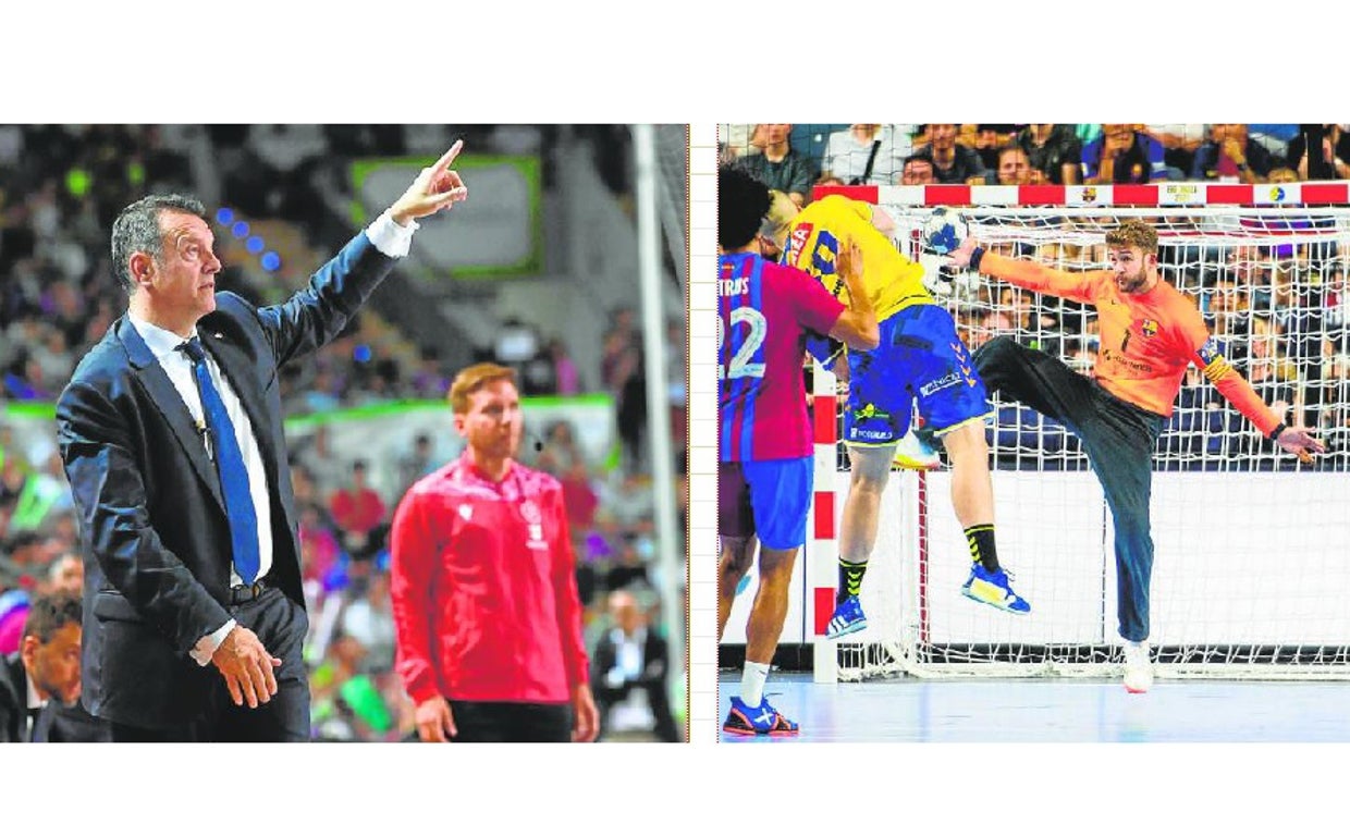 Jesús Velasco y Gonzalo Pérez de Vargas en sendos momentos de la temporada