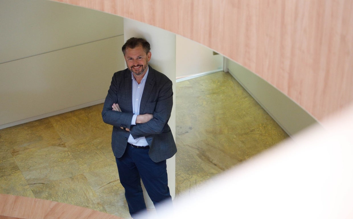 David Dorado, antes de su destitución