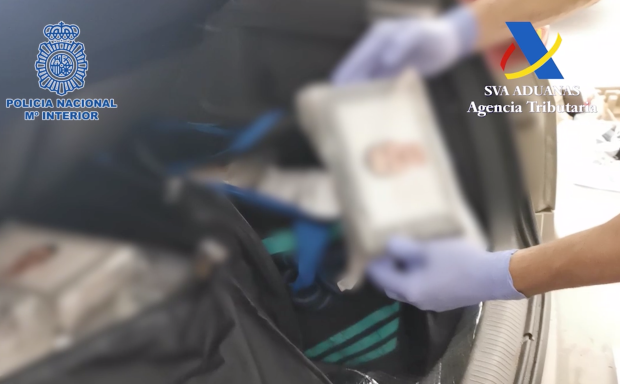 Fueron encontrados 44,5 kilos de droga sin adulterar