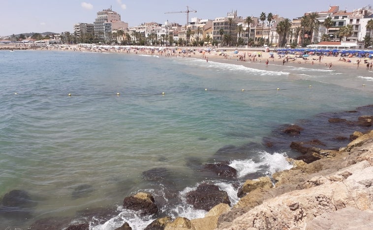 Prohibido el baño por la presencia de un tiburón  en cuatro playas de Sitges (Barcelona)