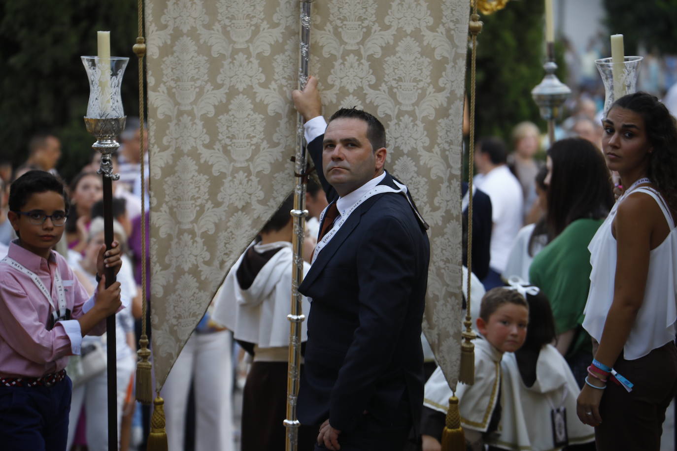 La procesión de la Virgen del Carmen de San Cayetano, en imágenes