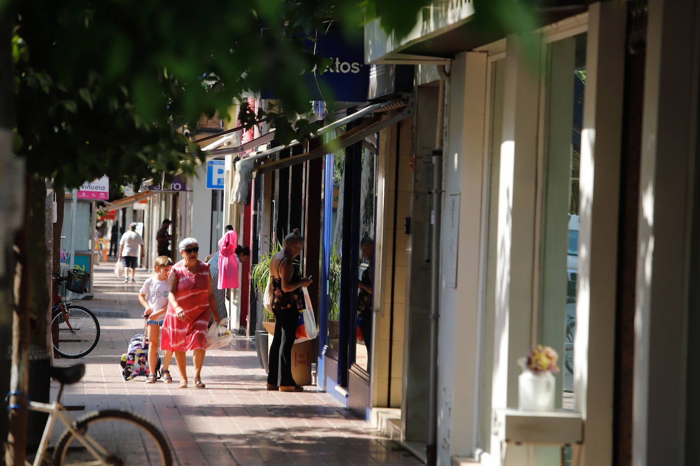 El auge del Centro Comercial Abierto de la Viñuela, en imágenes