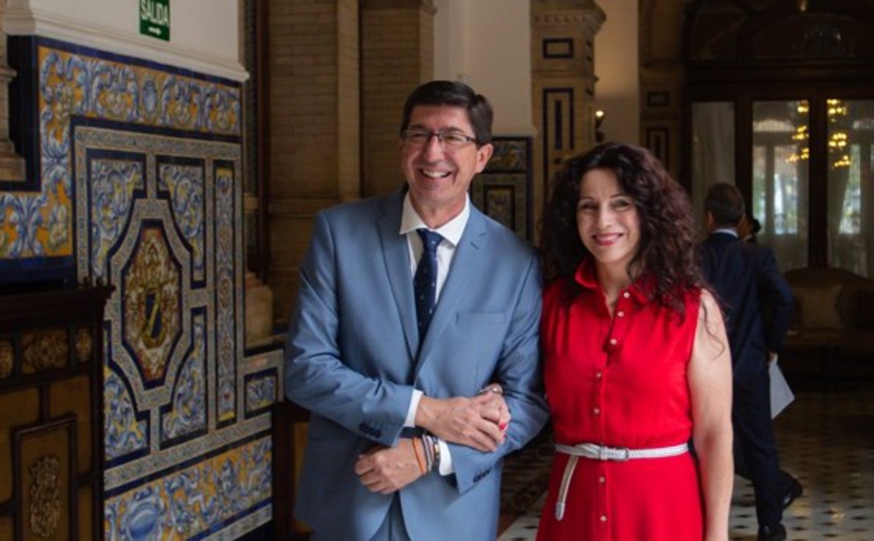 Juan Marín y Rocío Ruiz