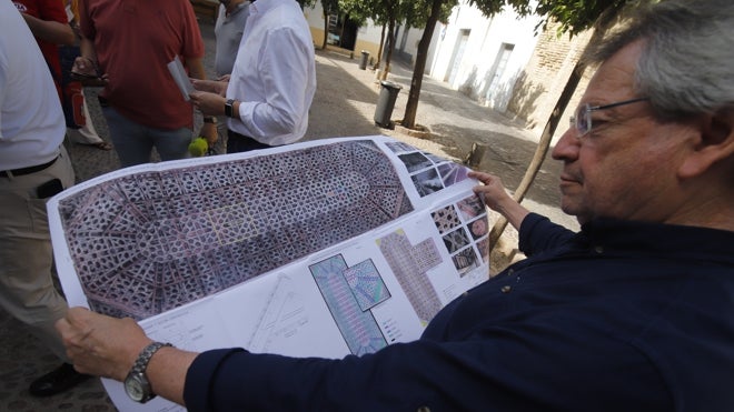 Planos del artesonado mudéjar