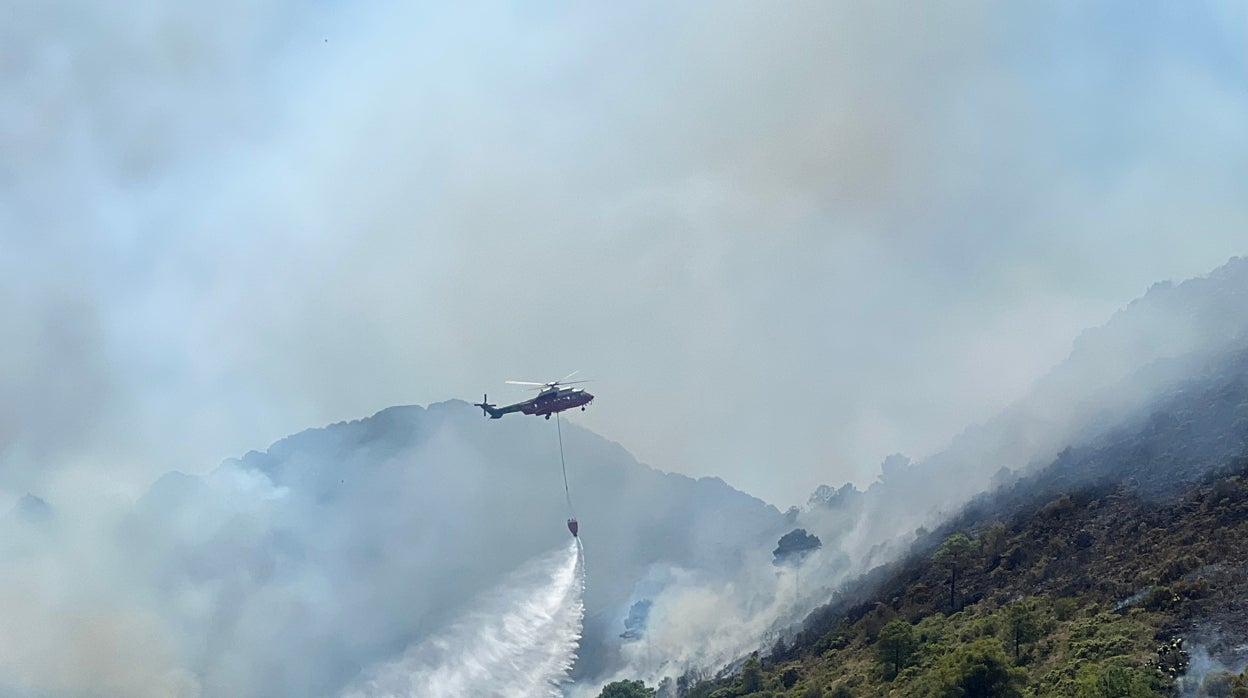 Controlado el incendio en la sierra de Málaga, que desalojó a 3.000 personas y ha calcinado 2.000 hectáreas