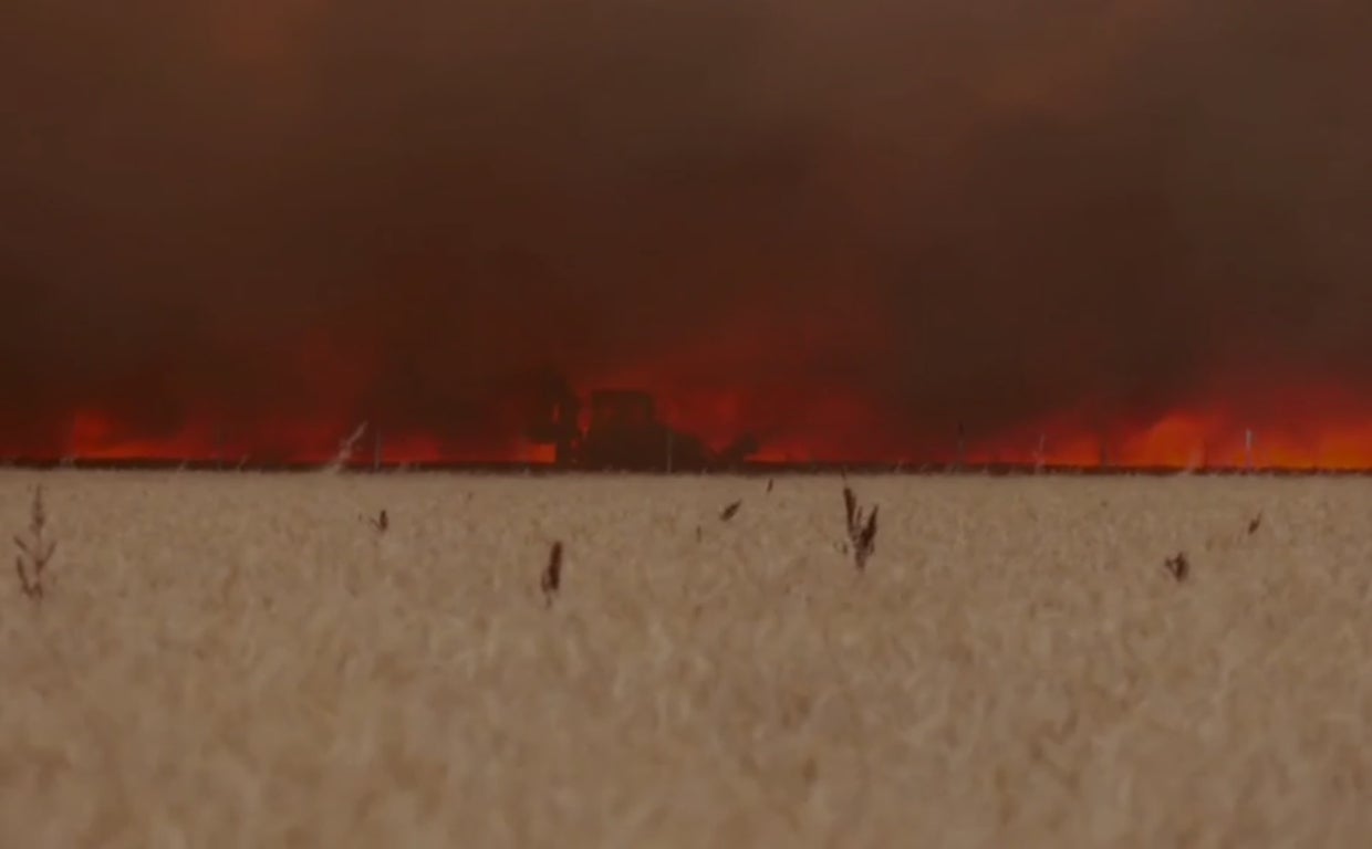 Angustiosas imágenes de la huida del hombre engullido por las llamas en Zamora