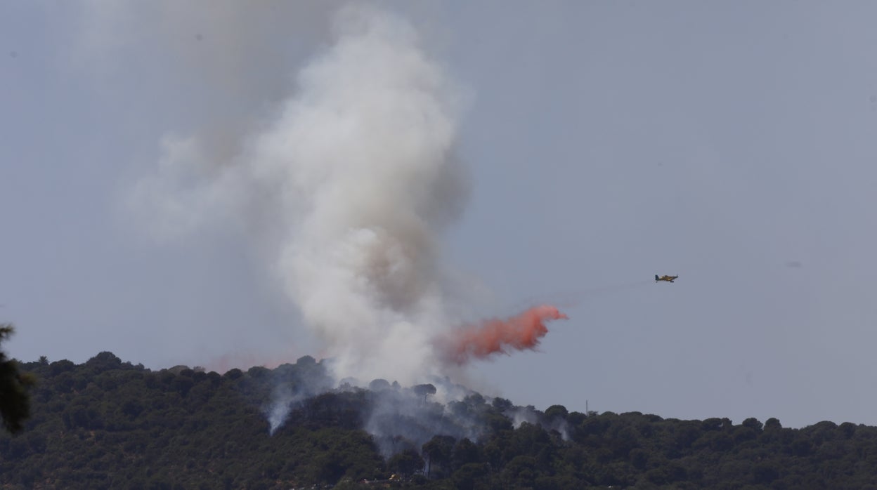 El incendio en la Sierra de Córdoba, en imágenes