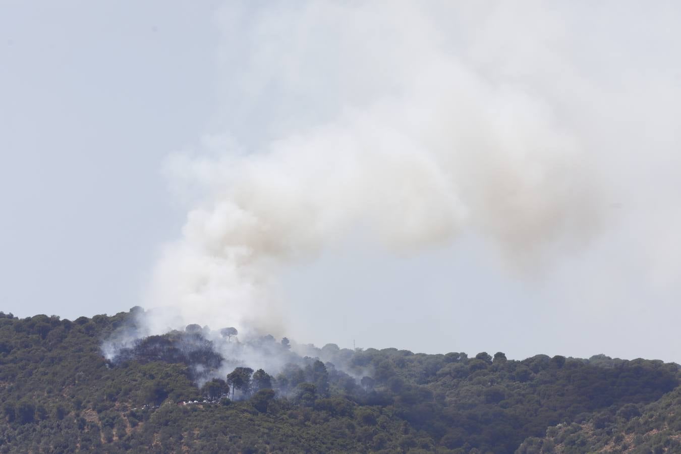 El incendio en la Sierra de Córdoba, en imágenes