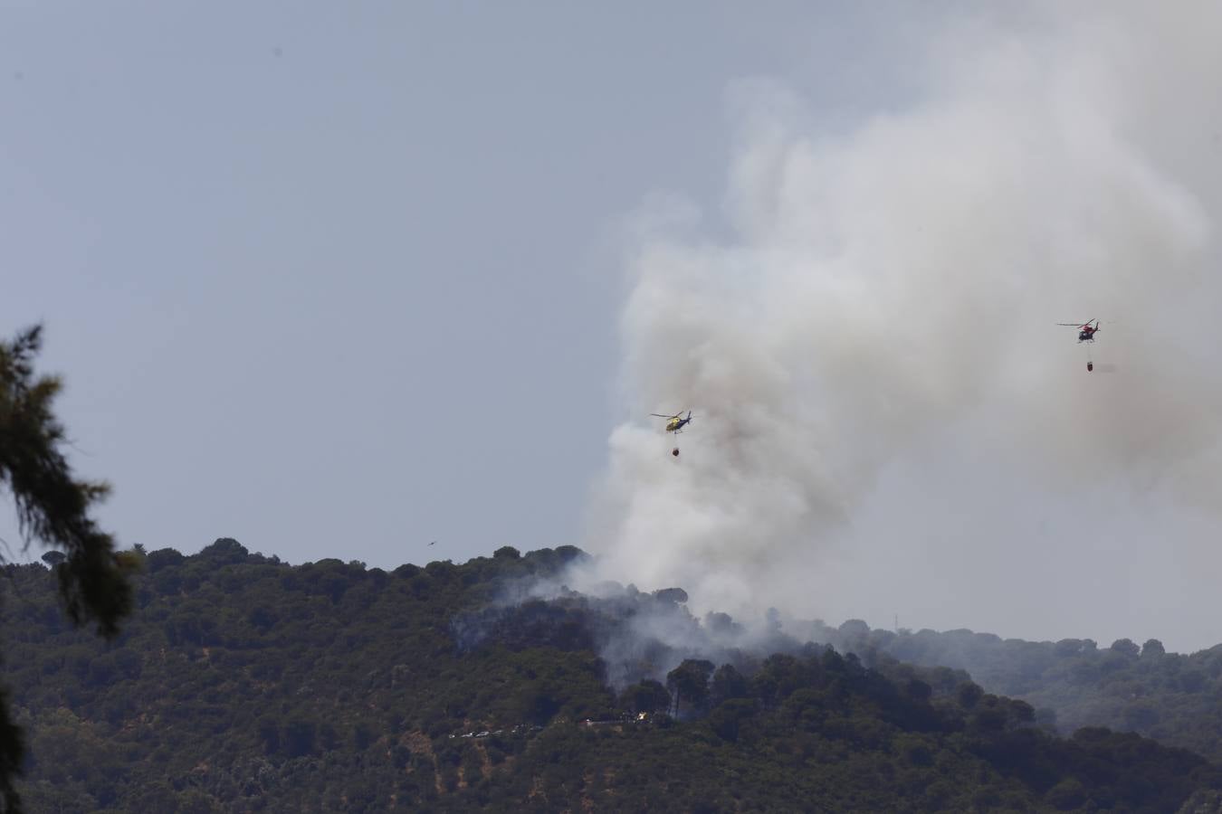 El incendio en la Sierra de Córdoba, en imágenes