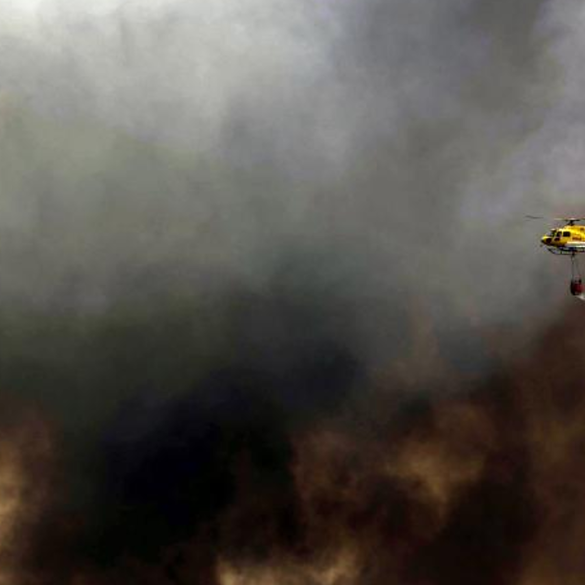 Buenas previsiones en el incendio de Los Realejos: «esperamos que durante el día la situación camine a mejor»