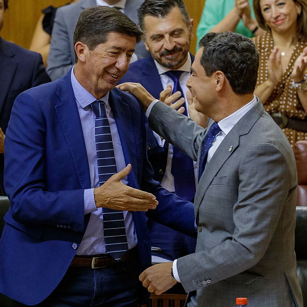 Juan Marín rechazó un puesto de consejero en el nuevo Gobierno de Juanma Moreno