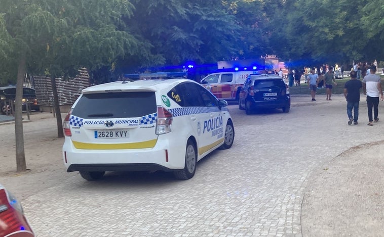 Agreden a un hombre con una espada casera en un parque de Lavapiés