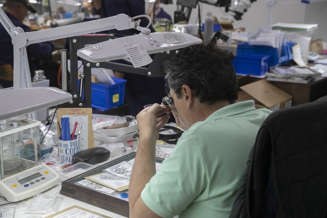 La maquinaria en auge del Parque Joyero de Córdoba, en imágenes