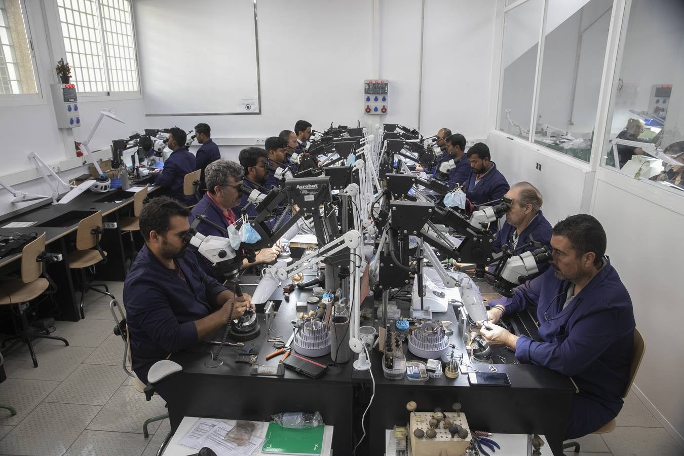La maquinaria en auge del Parque Joyero de Córdoba, en imágenes