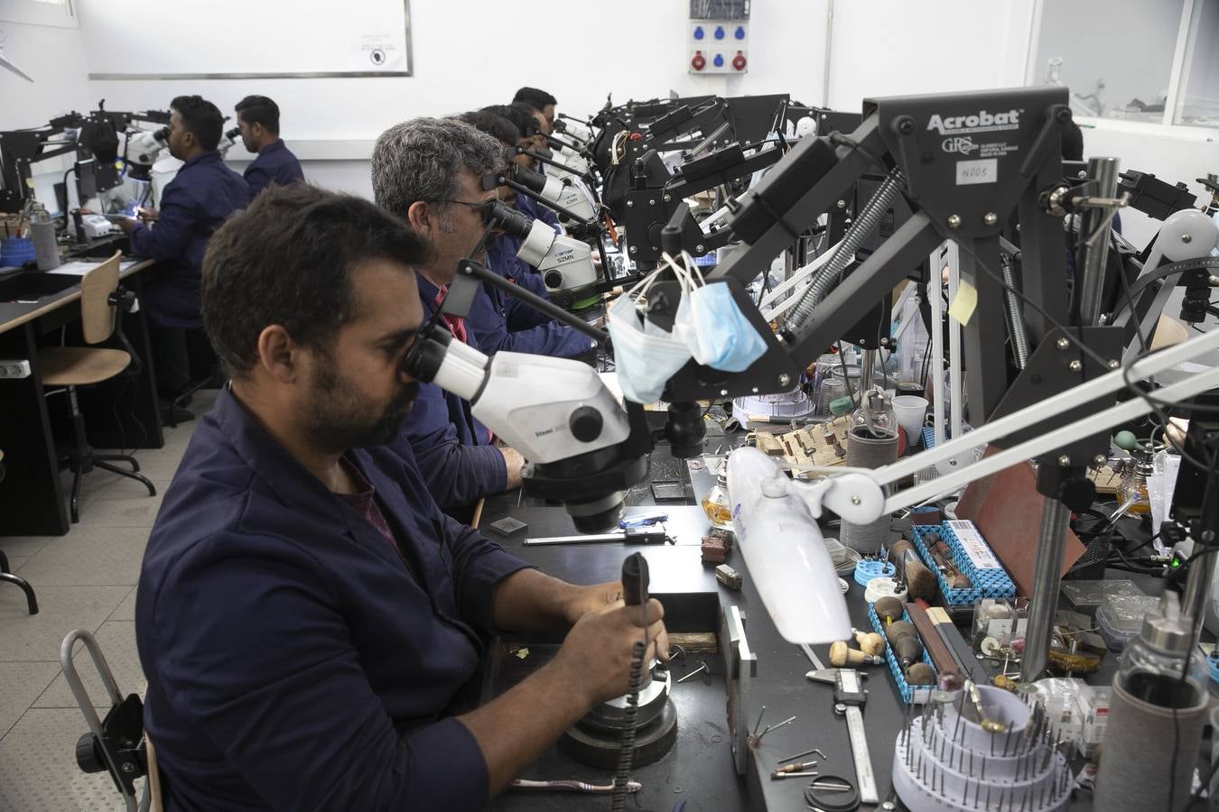 La maquinaria en auge del Parque Joyero de Córdoba, en imágenes