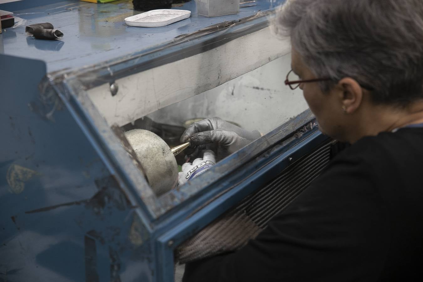 La maquinaria en auge del Parque Joyero de Córdoba, en imágenes