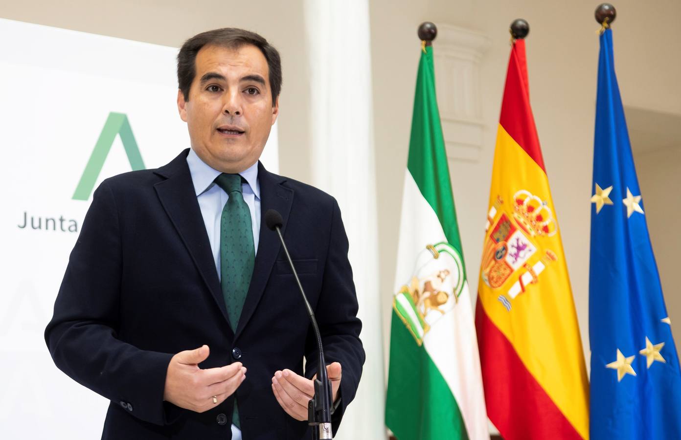 José Antonio Nieto, consejero de Justicia, Administración Local y Función Pública. EFE/RAÚL CARO