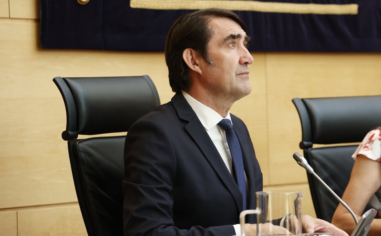 El consejero de Medio Ambiente, José Antonio Suárez-Quiñones