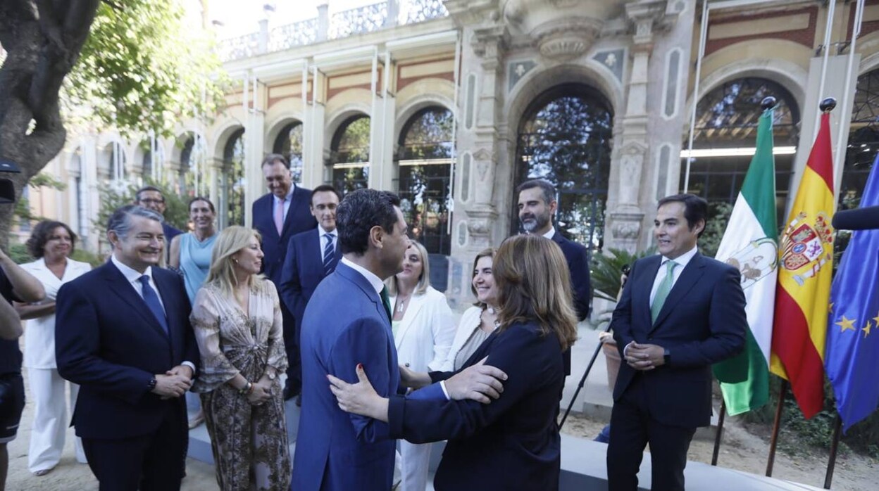 En imágenes, toma de posesión de los nuevos consejeros de la Junta de Andalucía