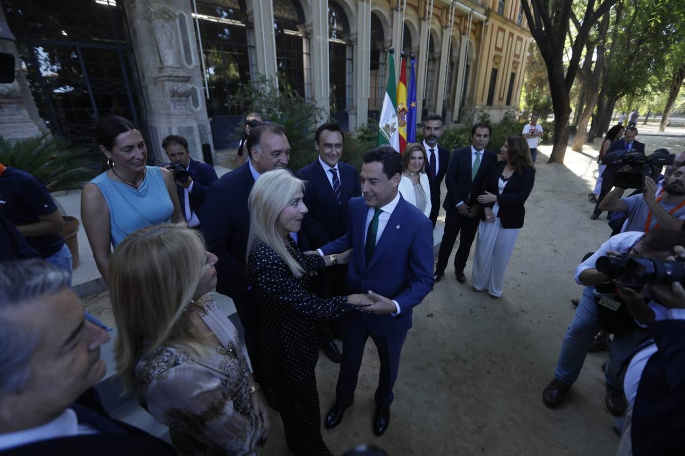 Foto de familia y toma de posesión de los nuevos consejeros de la Junta