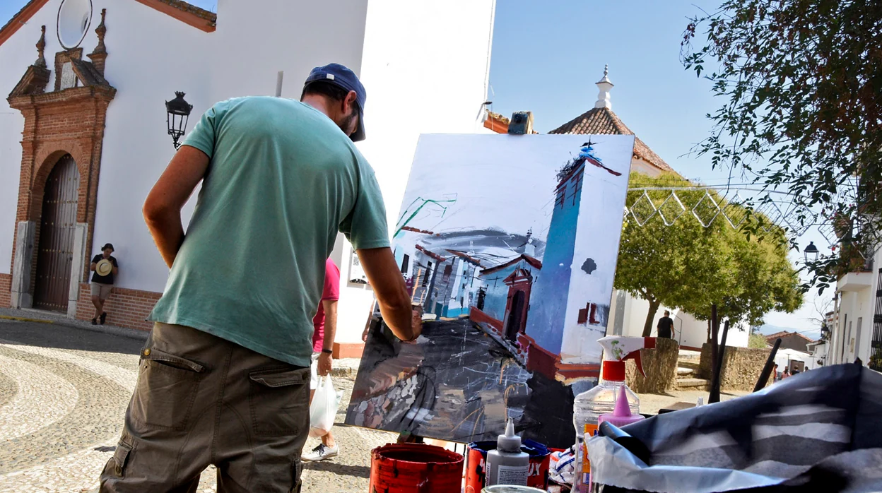 Cortelazor, gigantesco taller de pintura en la calle
