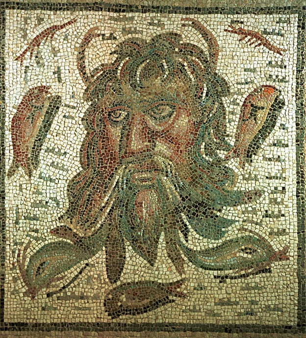 Mosaico del dios Océano