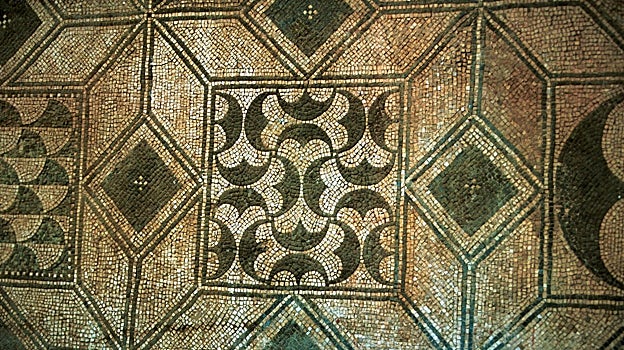 Gran mosaico geométrico