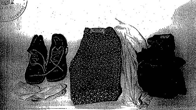 Ropa de Helena Jubany que la Policía localizó en la azotea desde donde la arrojaron