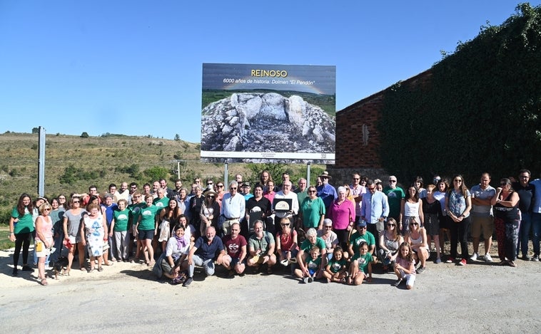 Los dólmenes de El Pendón, en Reinoso (Burgos), y Antequera (Málaga), hermanados