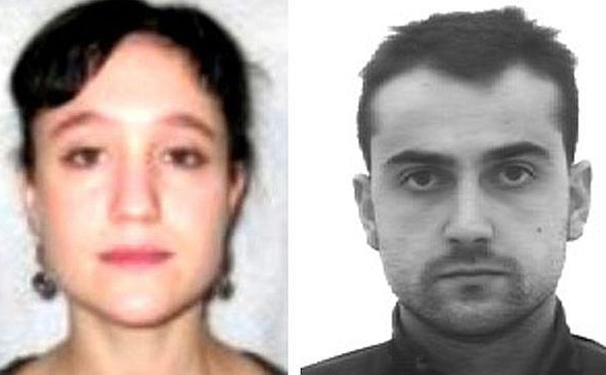 Los terroristas Itziar Moreno Martínez y Oier Gómez Mielgo