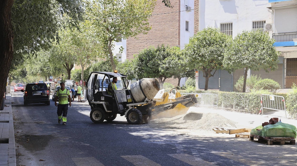 Las obras municipales en las calles de Córdoba, en imágenes