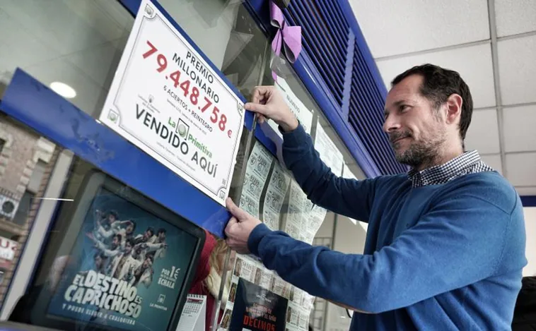 El valenciano que ganó 80 millones de euros en la Lotería Primitiva