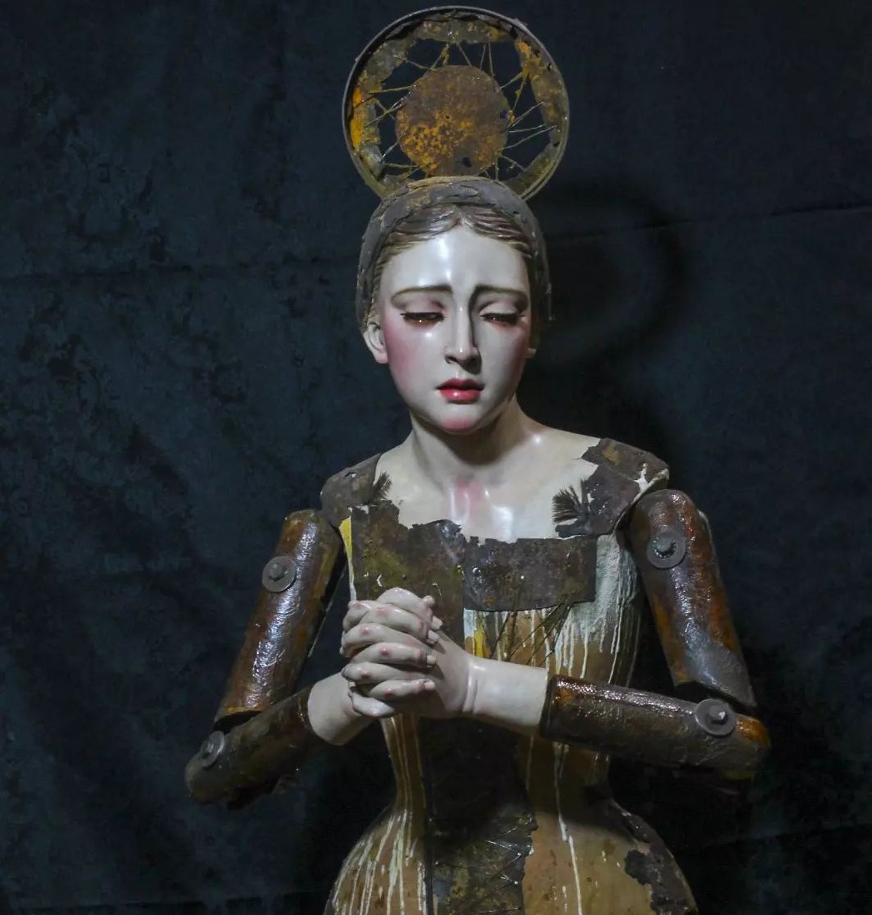 La Virgen creada por Miguel Ángel González Jurado
