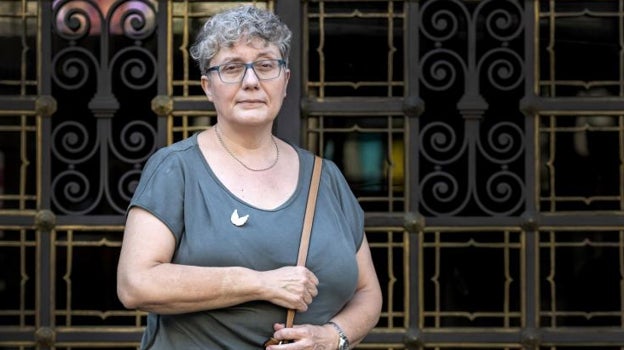 Lourdes Porcar, tras su entrevista con ABC