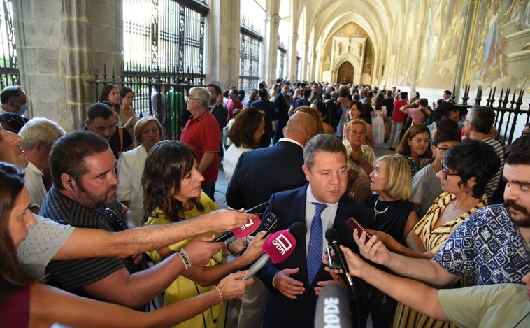 García-Page pone como ejemplo a Castilla-La Mancha en la lucha contra los incendios