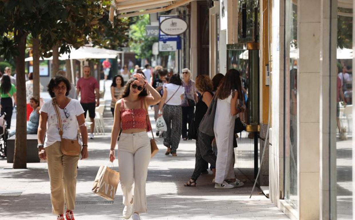 Tiendas del Centro de Córdoba en la jornada del martes