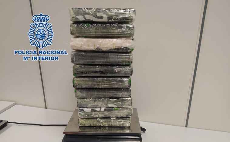 Detenida la Reina de Ronda con 11 kilos de cocaína llegados horas antes en un vuelo desde Colombia