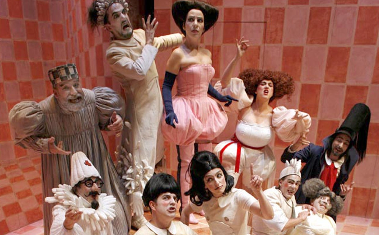 Elenco de 'Los locos de Valencia', montaje de Corsario de la obra de Lope de Vega