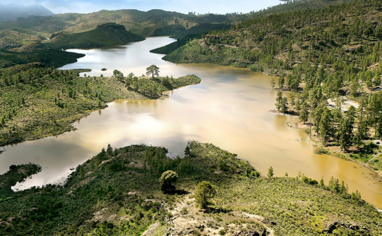 Presa de Las Niñas, en Gran Canaria