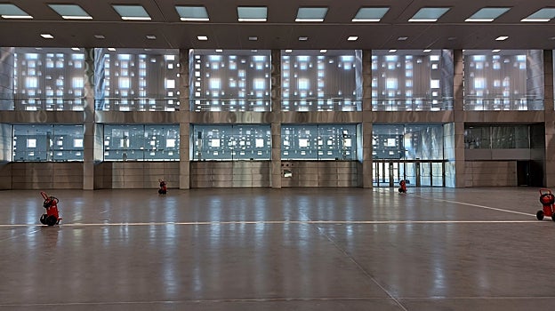 Imagen del salón polivalente del Centro de Ferias