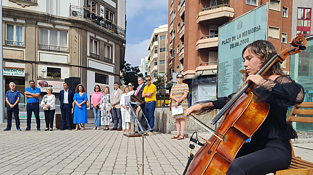 Acto celebrado hoy, en el 14 aniversario del accidente aéreo