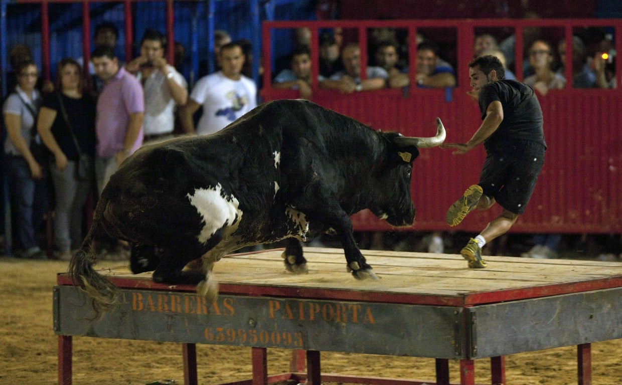Imagen de archivo de un festejo taurino en la Comunidad Valenciana