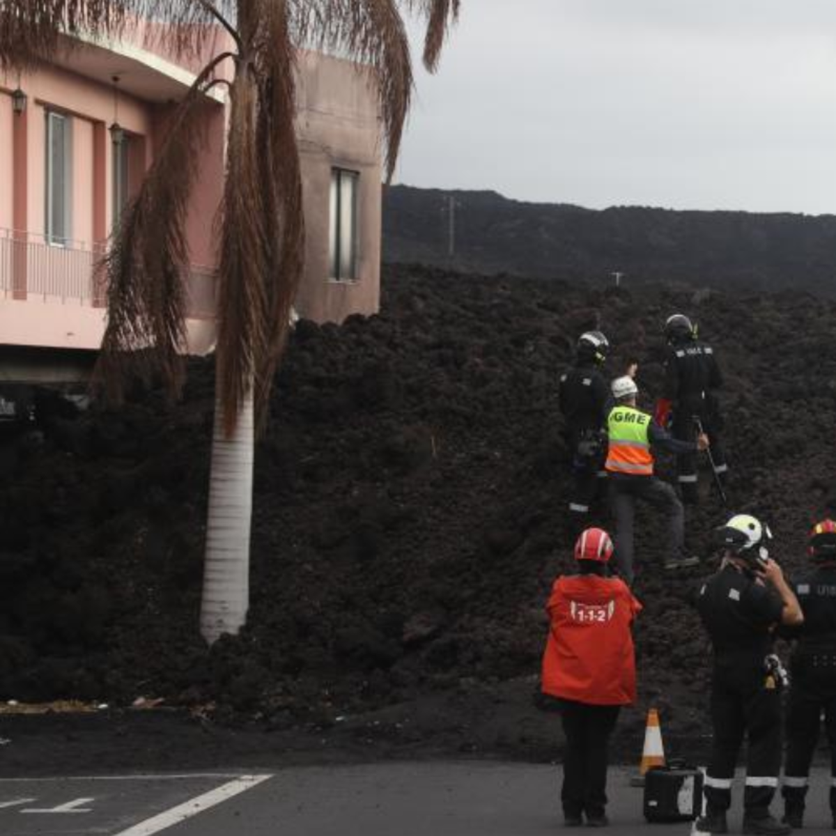 Volcán contra volcán: La Palma ya le ha ganado 7,5 kilómetros a Cumbre Vieja