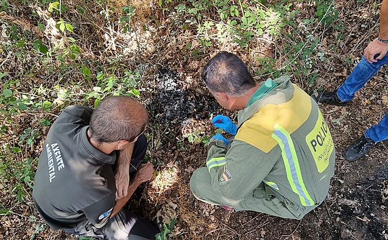 Extinguido el gran incendio de Lobeira, controlado en Porto do Son y estabilizado en Viana do Bolo