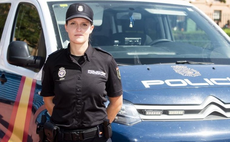 Una karateka de élite al servicio de la Policía Nacional